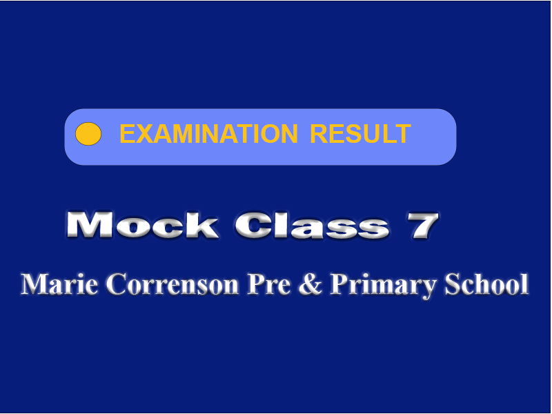 Mock Examinations – PSLE 2025 Examination Results